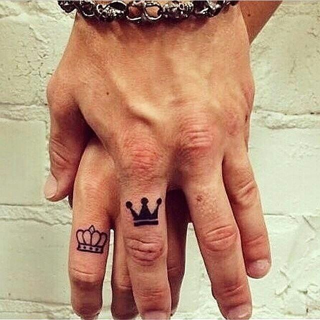 татуировки для двоих влюбленных
