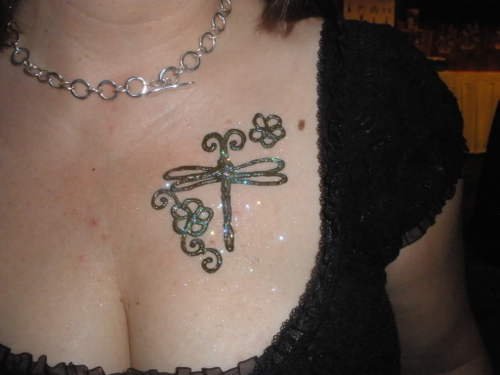 tattoo на груди женские